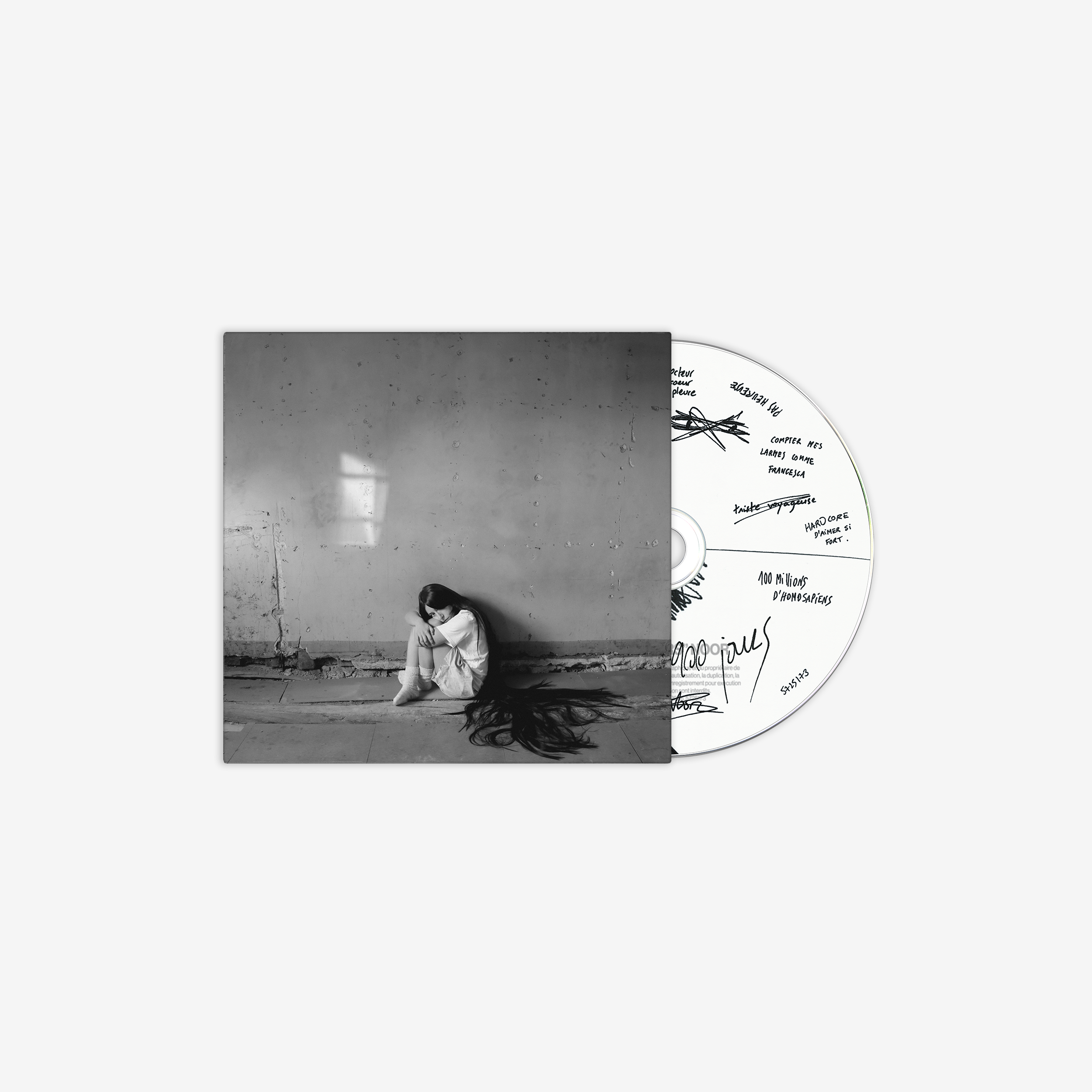 CD « 1900 jours » (dédicacé)