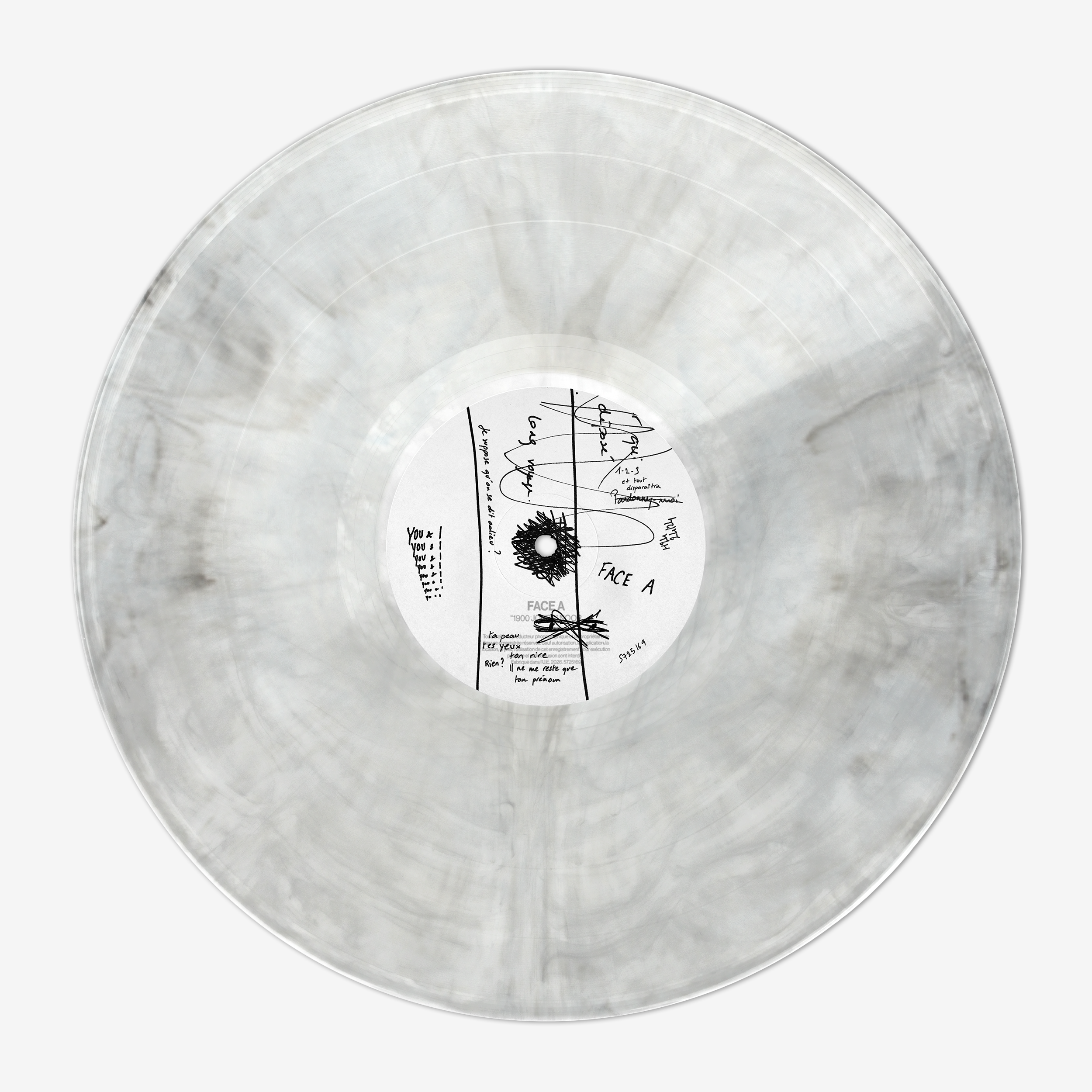 Vinyle « 1900 jours » (dédicacé)
