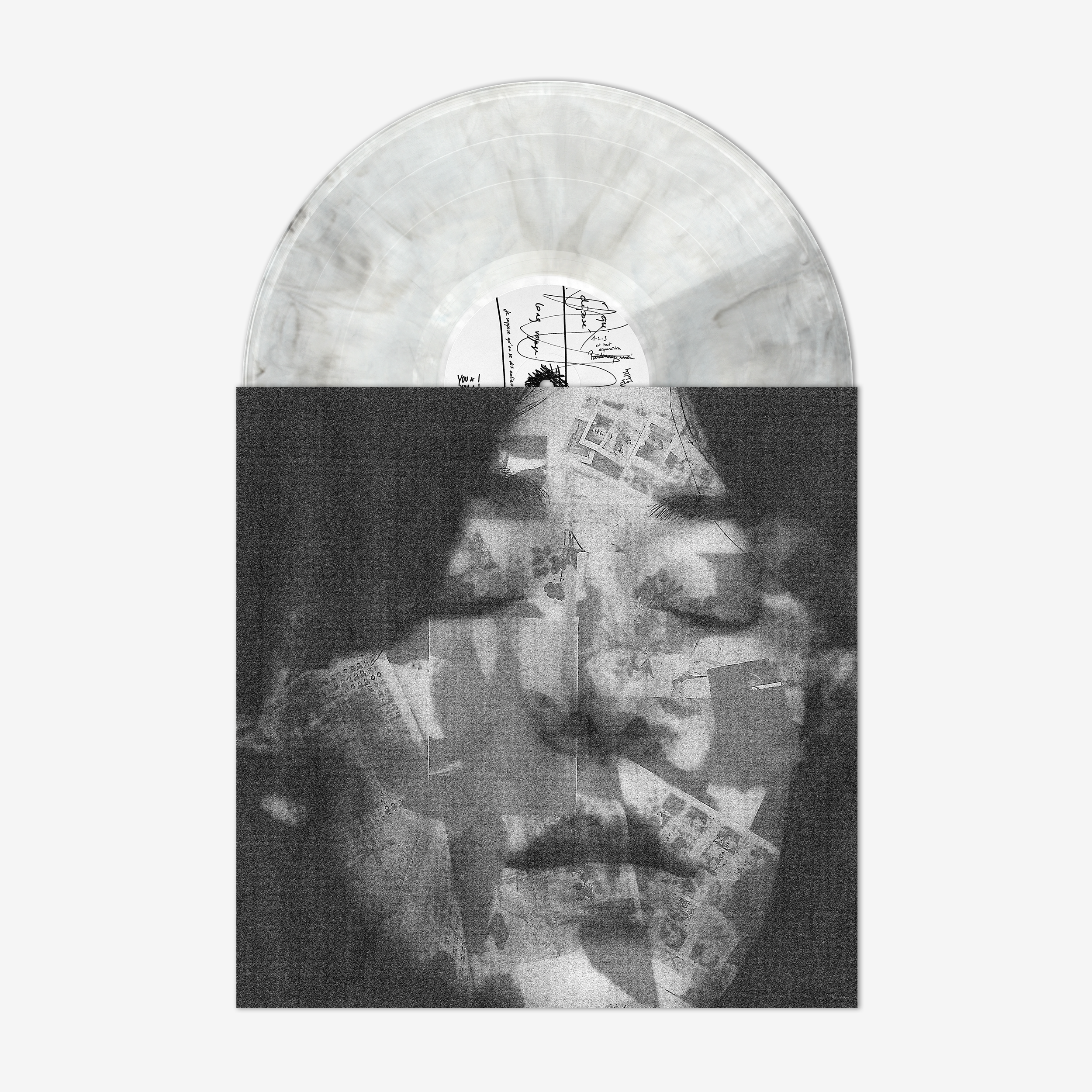 Vinyle « 1900 jours » (dédicacé) + Vinyle « Les histoires tristes me collent au corps »