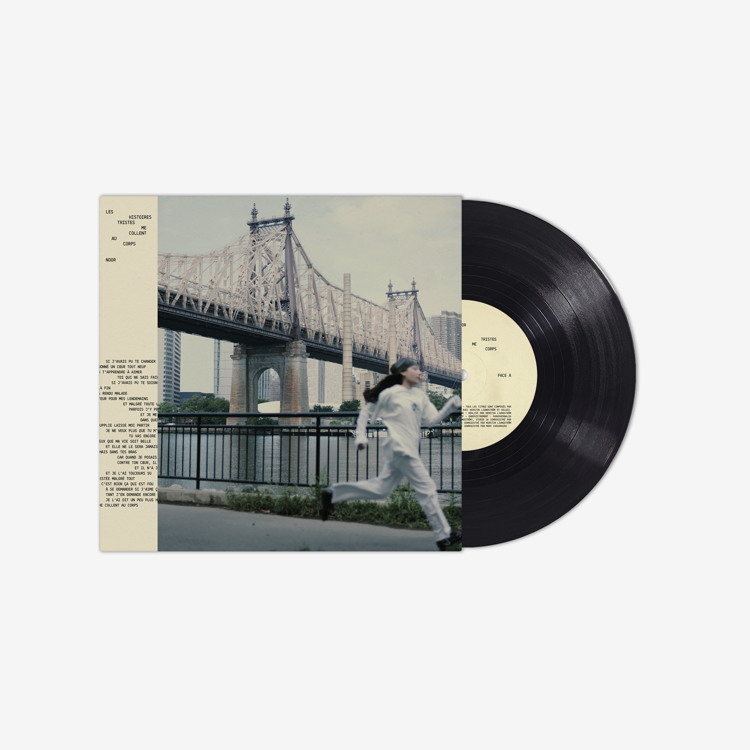 Vinyle « 1900 jours » (dédicacé) + Vinyle « Les histoires tristes me collent au corps »